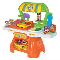 Mercadinho Mini Market com Acessórios - Multicolorido - 313 - Calesita Mercadinho Mini Market com Acessórios - Multicolorido - 313 - Calesita