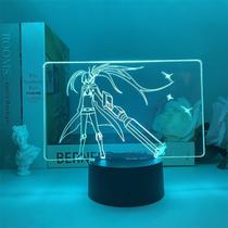 Mercadoria do jogo Night Light USB Black Rock Shooter