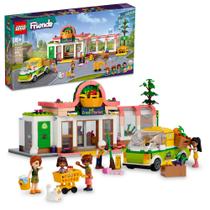 Mercearia orgânica de brinquedo LEGO Friends 41729 com caminhão de mais de 8 anos