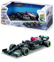 Mercedes-AMG F1 W12 E Performance - Controle Remoto Formula 1 2021 - Lewis Hamilton 44 - 1/24 - Maisto Tech R/C