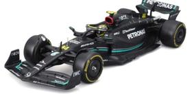 Mercedes AMG W14 E Performance - Lewis Hamilton 44 - Kit em Metal p/ Montar - Formula 1 2023 - 1/24 - Bburago