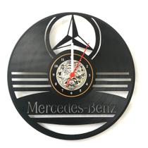 Mercedes-Benz, Carro, Decoração, Relógio Disco de Vinil