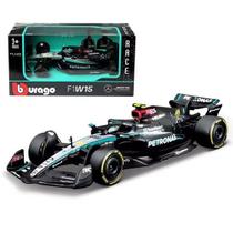 Mercedes F1 W15 E Performance - Lewis Hamilton 44 - Formula 1 2024 - Mercedes AMG Petronas - 1/43 - Bburago (azul) Mercedes F1 W15 E Performance - Lewis Hamilton 44 - Formula 1 2024 - Mercedes AMG Petronas - 1/43 - Bburago (azul)