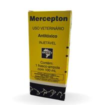 Mercepton 100 Ml - Anti-toxico Injetavel - Bravet