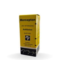 Mercepton 20 Ml - Anti-toxico Injetavel - Bravet
