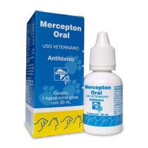 Mercepton Oral 20ml Antitóxico de Uso Veterinário - Bravet