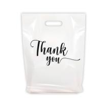 Merchandise Store Bags MMSBAGS Obrigado, 12x15cm, pacote com 200 Merchandise Store Bags MMSBAGS Obrigado, 12x15cm, pacote com 200