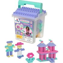 Mercoblocks 110 Peças Blocos Menina Merco Toys