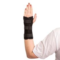 Mercur Órtese Curta Com Tala Para Punho Bilateral Cor Preto Tamanho GG BC0656-DP
