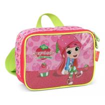 Merendeira Lancheira Escolar Infantil Moranguinho Pink