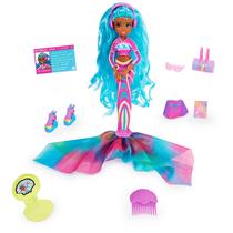 Mermaid High, Oceanna Deluxe Mermaid Doll &amp Acessórios com Cauda Removível, Roupas de Boneca e 4 Acessórios de Moda, Brinquedos Infantis para Meninas de 4 anos ou mais