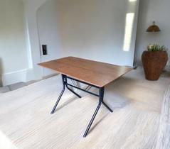 Mesa 1,20x70 Jantar Sorveteria Restaurante Tampo MDF 15 mm Imbuia Mesa 1,20x70 Jantar Sorveteria Restaurante Tampo MDF 15 mm Imbuia