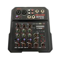 Mesa 4 Canais Soundvoice Mc4bt Bluetooh Gravacao Usb Phantom