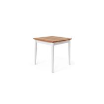 Mesa 4 Lugares 80x80cm Milena Branco/Marrom