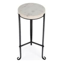 Mesa Accent Butler Specialty Freya Marble/Iron 11,5 x 11,5 x 22 cm