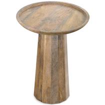 Mesa Accent SIMPLIHOME Dayton Solid Mango Wood 33cm Natural