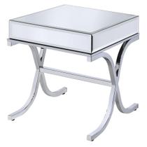 Mesa Acme Yuri Square Mirror Top Metal Chrome