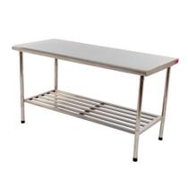 Mesa Aço Inox 430 1,20x0,70 Multiuso - Imeca