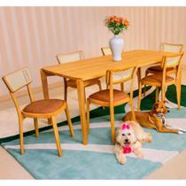 Mesa Adam 160x90 - 06 lugares - Simplicidade e sofisticação em madeira maciça Mesa Adam 160x90 - 06 lugares - Simplicidade e sofisticação em madeira maciça