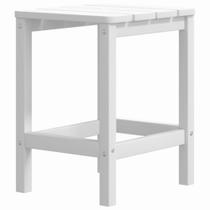 Mesa Adirondack para Patio Casafoyer Blanca HDPE 38x38x46 cm
