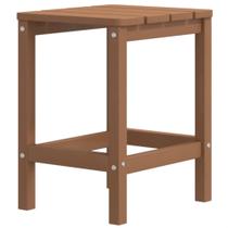 Mesa Adirondack para Patio Casafoyer Marrón HDPE 38x38x46 cm