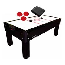 MESA AERO HOCKEY c/ KIT Completo 1048 KLOPF + 3 Discos + Capa