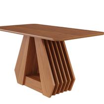 Mesa Agata 130 Cm sem Vidro Estilo Moderno