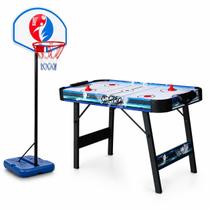 Mesa air hockey game aereo cesta movel basquete movel