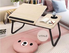 Mesa ajustável / bipartida / madeira para notebook