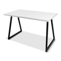 Mesa Alpha 1,20 x 0,60 - Preto/Branco