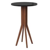 Mesa Alta Bistrô em Madeira Maciça Copacabana X Marrom Mesa Alta Bistrô em Madeira Maciça Copacabana X Marrom