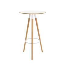 Mesa Alta Bistro Para Banquetas Madeira Eventos