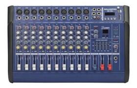 Mesa amplificada 600wts soundpro 10 canais mx100usb Mesa amplificada 600wts soundpro 10 canais mx100usb