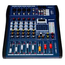 Mesa Analógica Lexsen LMX6 De 6 Canais C/ Efeitos e Bluetooth