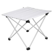Mesa ao ar livre Haofy Portable Camping com tampo de alumínio Mesa ao ar livre Haofy Portable Camping com tampo de alumínio