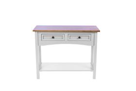 Mesa Aparador 2 Gavetas 1 Prateleira Veneza Branco