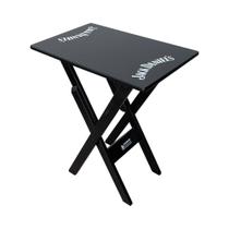 Mesa Aparador Dobrável Madeira 68x43 Personalizada Jack Preta - Tarimatã Mesa Aparador Dobrável Madeira 68x43 Personalizada Jack Preta - Tarimatã