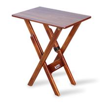 Mesa Aparador Dobrável Madeira Padrão Imbuia