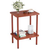Mesa Apicizon 40x30x52 cm, armazenamento lateral de 2 níveis