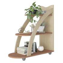 Mesa Apoio Curva 3 Prateleiras Urupema Naturale Terracota Mesa Apoio Curva 3 Prateleiras Urupema Naturale Terracota