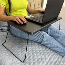 Mesa Apoio de Notebook Portátil dobrável para cama ou sofá - Preto Mesa Apoio de Notebook Portátil dobrável para cama ou sofá - Preto