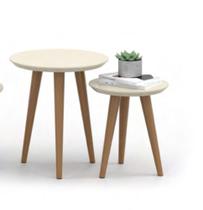 Mesa apoio elegance 2 pçs