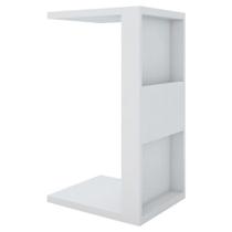 Mesa Apoio Lateral Book Sofá Ou Cama Caemmun Branco Mesa Apoio Lateral Book Sofá Ou Cama Caemmun Branco