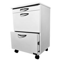 Mesa Apoio Lateral Mdf Quadrada Para Cadeira Odontológica