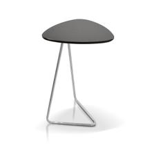 Mesa Apoio Lateral Organic para Sofá Pé Cromado 65cm Mesa Apoio Lateral Organic para Sofá Pé Cromado 65cm