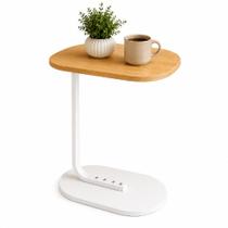 Mesa Apoio Lateral Sofá Cama Madeira MDF Home Office Sala