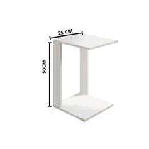 Mesa Apoio Lateral Sofa Ou Cama - Branco Classic