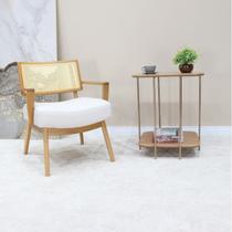 Mesa Apoio Onix Alta Metal e Madeira Mesa Apoio Onix Alta Metal e Madeira