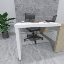 Mesa Apoio Para Escritorio Artany Tamburato 890 Cor Branco
