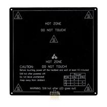 MESA AQUECIDA DE ALUMINIO 12V 24V 220*220*3mm MESA AQUECIDA DE ALUMINIO 12V 24V 220*220*3mm